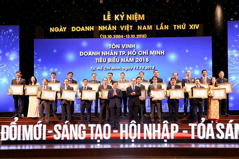 Lễ kỷ niệm 14 năm Ngày Doanh nhân Việt Nam 13/10/2018