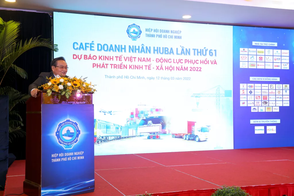 Cafe Doanh nhân lần thứ 61 với chủ đề Dự báo kinh tế Việt Nam, động lực phục hồi và phát triển kinh tế - xã hội năm 2022