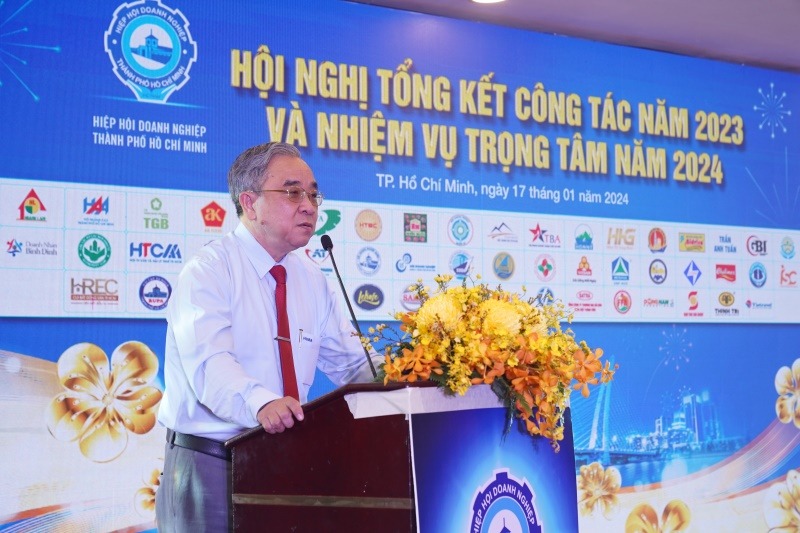 Ông Nguyễn Ngọc Hòa, Chủ tịch Hiệp hội Doanh nghiệp TP.HCM (HUBA)