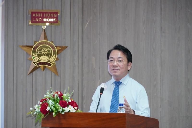 Tổng Giám đốc SAIGON CO.OP Nguyễn Anh Đức phát biểu