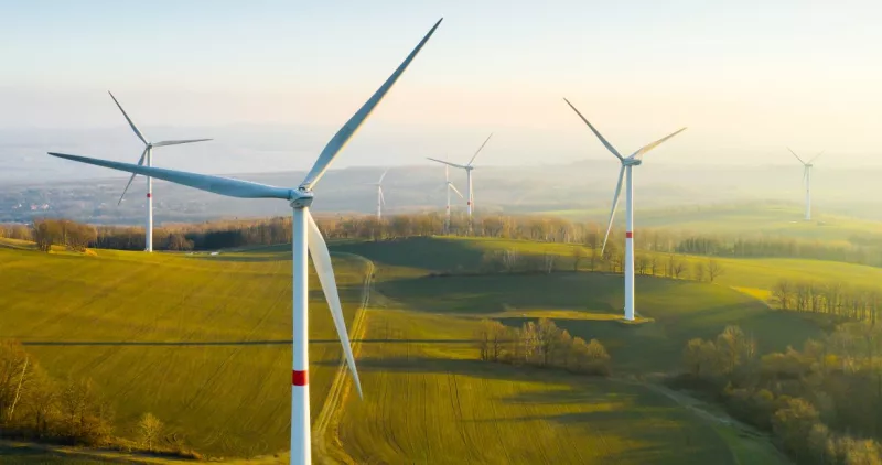 Điện gió là 1 ví dụ điển hình cho việc áp dụng công nghệ xanh