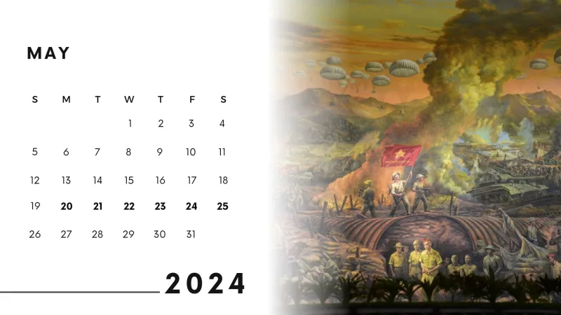 Lịch công tác HUBA từ ngày 20.5.2024 đến ngày 26.5.2024
