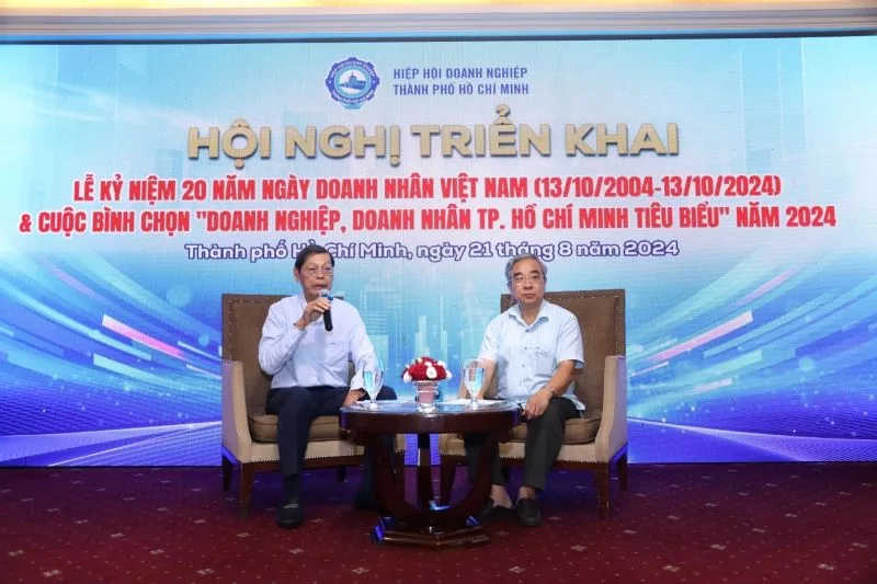 Hội nghị triển khai Cuộc bình chọn doanh nghiệp, doanh nhân TP. Hồ Chí Minh tiêu biểu 2024