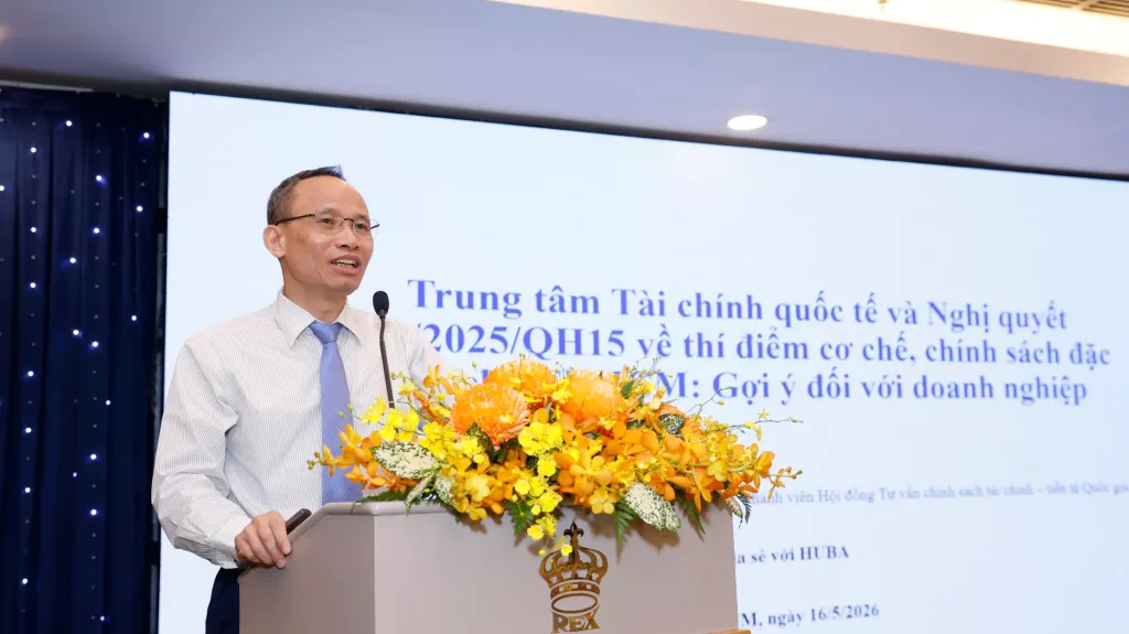 Trung tâm tài chính quốc tế TP.HCM: Chìa khóa cho doanh nghiệp 1 Tiến sĩ Cấn Văn Lực, Chuyên gia kinh tế trưởng BIDV, Thành viên Hội đồng Tư vấn chính sách tài chính, tiền tệ Quốc gia