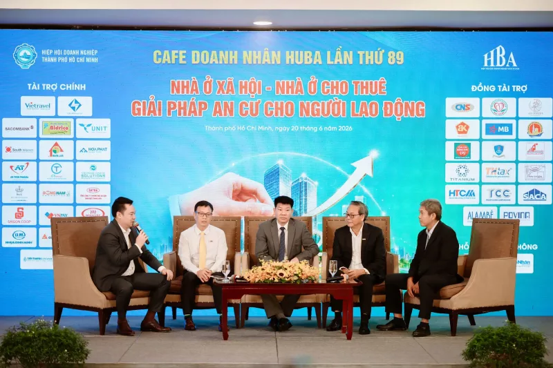 Nhà ở xã hội cho thuê: Giải pháp an cư bền vững cho người lao động và động lực phát triển doanh nghiệp 4 Tọa đàm tại chương trình Cafe Doanh nhân HUBA