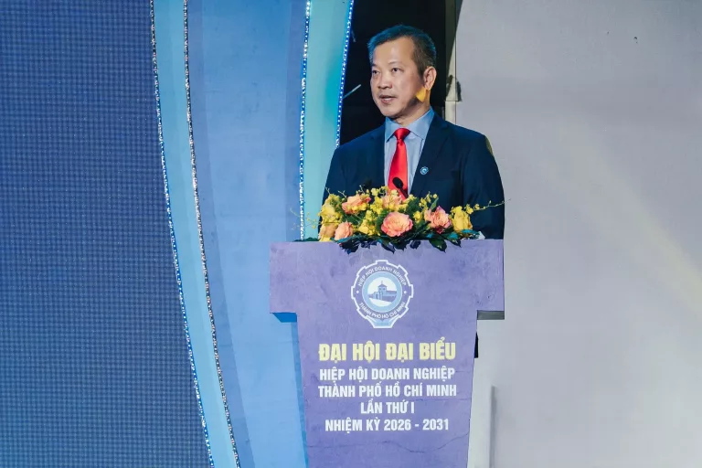 Ông Mai Hữu Tín – Chủ tịch Liên đoàn Doanh nghiệp TP.HCM nhiệm kỳ 2026–2031