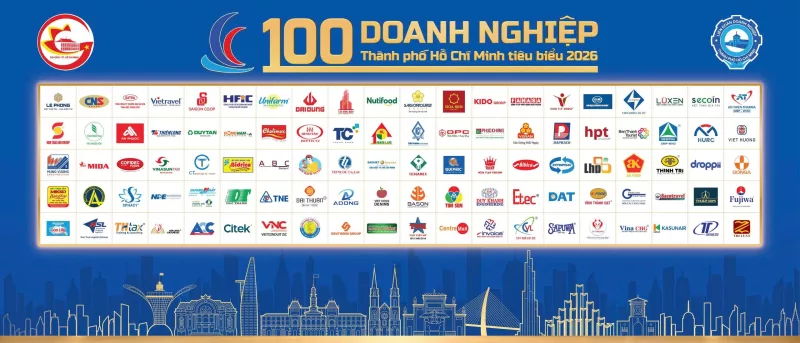 100 doanh nghiệp TPHCM tiêu biểu